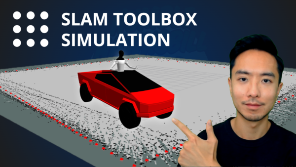 ROS2 SLAM Toolbox Tutorial Mobile Robot Simulation