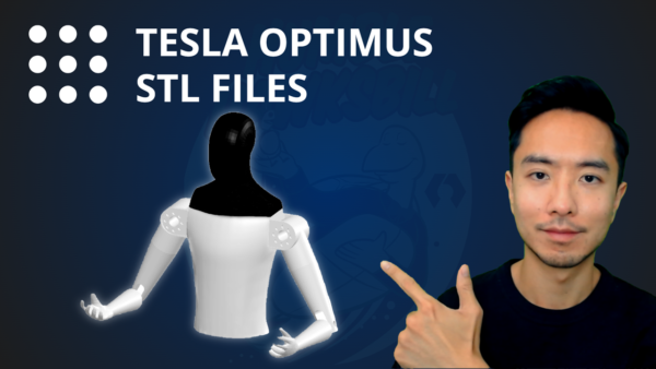 Tesla Optimus Robot STL Files