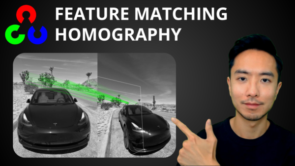 OpenCV Python Feature Matching Homography