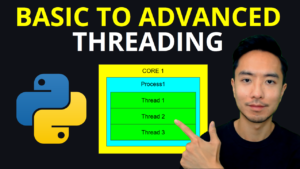 Python Threading Tutorial: Basic to Advanced (Multithreading, Pool Executors, Daemon, Lock, Queue, Events)