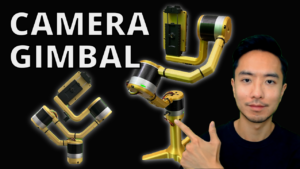 3D Printed Camera Gimbal with Stabilization Control using IMU Sensor